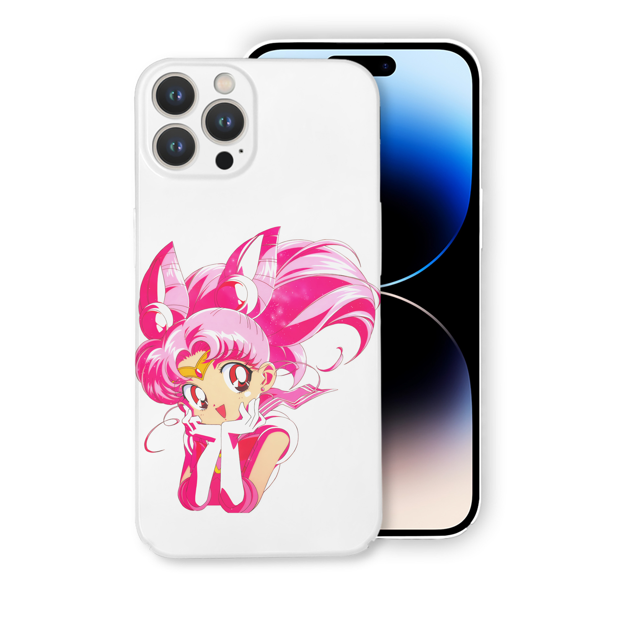 （画像用） 美少女戦士セーラームーン ちびうさ Sailor Moon Chibiusa Tsukino Usagi Small Lady Serenity 【iPhone 14シリーズ対応】ハードケース